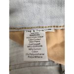 Rag and Bone Ditch Plains Denim Jeans Size 24 Raw Hem Light Wash Skinny Photo 5