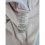 Sioni Womens L Sweater Silky Front Dragonfly Long Sleeve Layered Knit NWOT Tan Size L Photo 3