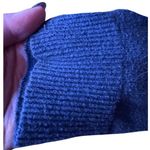 LC Lauren Conrad Lauren Conrad M Navy Blue Crew Neck Lightweight High Low Lovebird Sweater Photo 4