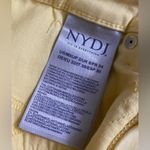 NYDJ lift/tuck technology cropped yellow pants. Size 2 Photo 3