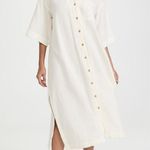 Madewell  Cover-Up Maxi Shirtdress classic spring gauze flowy coastal boho Photo 3