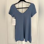 Athleta NWT  Essence Support Top Cottage Blue Size XS Photo 6