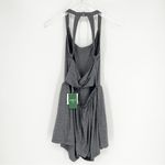 Halara NWT  Easy Peezy Romper S Grey Photo 2