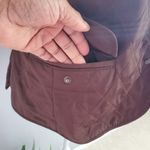 Talbots  Women's Brown Diamond Quilted Button Up Vest Size M Photo 3