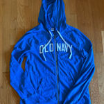 Old Navy Logo Lightweight Zip Up Hoodie - Women’s Size Medium Photo 0