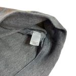 Victoria's Secret  Cropped Sweater Gray Women's Boat Neck Graphic Logo Spellout M Photo 2