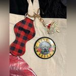 Handmade Red lips  tote bag Photo 2