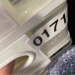 C 1946  Silver Tone Faux Pearl Necklace Drop Dangle Photo 3