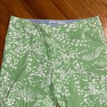 Tommy Hilfiger  Mint Green Floral Trousers Photo 1