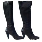 Donald Pliner Expresso Suede Croc Leather Boot New Water Resistant New NIB $495 Brown Size 8.5 Photo 0