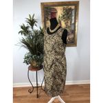 Le Suit  Women’s Sleeveless Sheath Dress Size 12 Lined Mob Wife Animal Print Photo 5