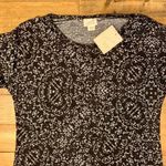 Jaclyn Smith Collection Black White Stretch Top, XXL Photo 3