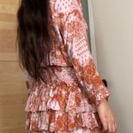 These Three Boutique Smocked Waist Tiered Mini Dress Photo 6