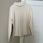 st. john's bay  White Fitted Long Sleeve Tee Photo 2