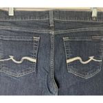 7 For All Mankind Bootcut Women Stretch Jeans Sz 30 Signature Wave Pocket Design Photo 4