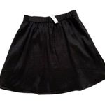 Banana Republic  Skirt Black Skater Circle Mini Skirt Size Small NEW Photo 0