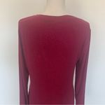 CAbi Simple Tee Ribbed Berry Top Style 4003 Size S Photo 8