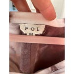 POL  Tie-Dye Cropped Sweatshirt Boho Lounge Top M Barre Workout Cozy Athleisure Photo 3