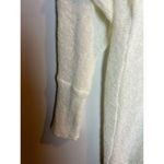 Love by Design  Open Knit Sheer Womens Sweater Cream Size Large Photo 5