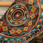 Savanna Jane Camouflage & Multi Color Embroidered Small Poncho Top. 2090 Green Size undefined Photo 5