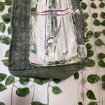 Vintage artsy Andy Warhol Tote Bag Canvas Green Photo 2