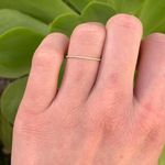 Sterling Silver Silver Stacker Ring Photo 1