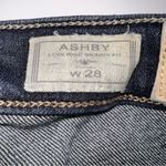All Saints Ashby Low Rise Skinny Fit Medium Dark Wash Denim Jeans Size W28 Photo 10