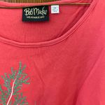 Bob Mackie Vintage Wearable Art 3/4 Sleeve Embroidered Sequin Tee 2X Photo 2