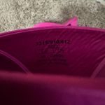 ZARA chunky high heeled platform sandals color fuchsia Photo 3