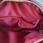 Women's Patent Leather Top Handle Purse Elegant Handbag Red Photo 9