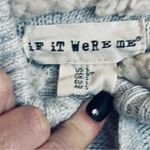If It Were Me Long Sle Hoodie Knit Swe Sweater  Photo 3