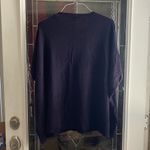 Napa Valley Womens Super Soft BOHO Navy Blue Sleeveless Sweater Size M Size M Photo 2