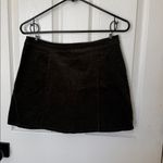 Patrons of Peace Olive Green Button Up Skirt Photo 1