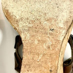 See By Chloe T Strap Leather Cork Wedges Photo 6