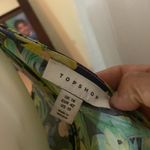 Topshop cut out side floral poplin mini dress EUC Photo 7