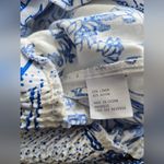 Calypso St. Barth  Coastal Sails Linen Blend‎ Maxi Skirt Size M Photo 12