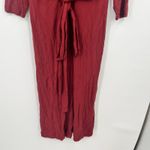 Garnet Hill NEW  Ballet Wrap Knit Midi Dress classic fit ballet wrap size large Photo 5