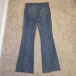 Free People  We The Free Pull-on Front Seam Flare Leg Jeans 29 Boho Penny Lane Photo 4