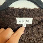 Bella Dahl  brown boiled wool boucle sweater Photo 2