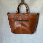 Patricia Nash  Analia Tooled Leather Tote Bag Brown Flawed Photo 1