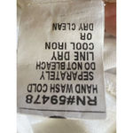 Giusy Size S Blouse Italy Pure Silk Layered Floral Print Tank Top White Photo 6