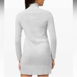 Lululemon Keep it Cozy Sweater Dress in heathered core ultra light grey Photo 1