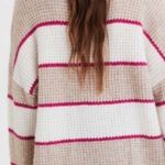 American Eagle Outfitters Women’s Oversized Striped Sweater Size Medium NWOT Photo 1
