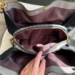 Coach  EUC Authenticated Dalton Bag 31 in Colorblock With Snakeskin Detail Photo 10