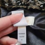 Chico's Black and White Faux Fur Jacket 3/4 Sleeve Photo 8