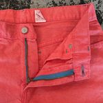 Levi's Red Washed Vintage Jean Shorts Made In Mexico 30x5" Size 10 Photo 3