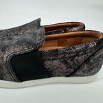 ATM Slip On Sneakers Gunmetal‎ Black Antique Silver Metallic Size 40 US 9.5 Photo 5