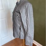 Apt. 9  lined faux leather Moto style jacket size L Photo 1