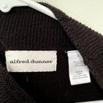 Alfred Dunner black knit sweater top crewneck half turtleneck style warm comfort Photo 2