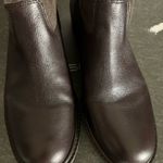 Via Spiga Brown Sheepskin Tall Leather Riding Boots Size 6.5 Photo 2